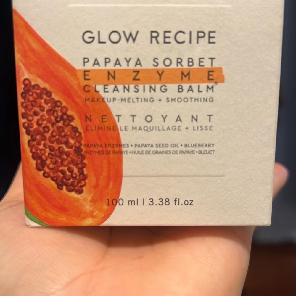 Glow Recipe Papaya Sorbet Enzyme Cleansing Balm